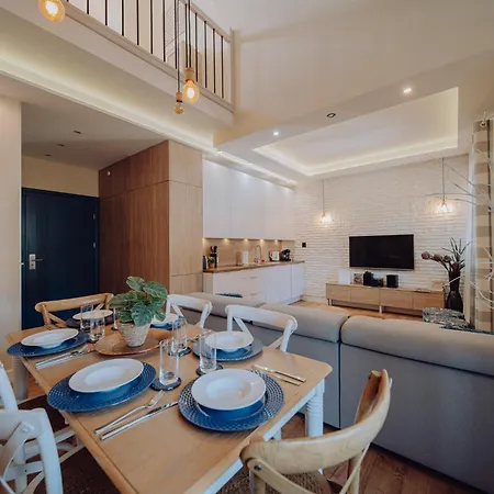 Apartment Viking Valley: Two-story Norwegian Retreat With Dual Balconies And Wellness Access *