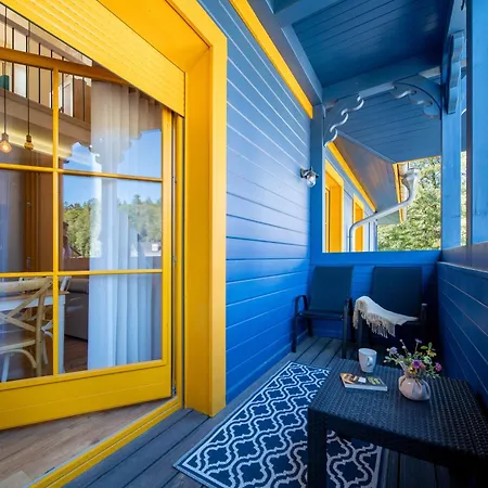 アパート Dolina Wikingow 2-poziomowy W Norweskiej Dolinie Z Dwoma Balkonami I Dostepem Do Strefy Wellness