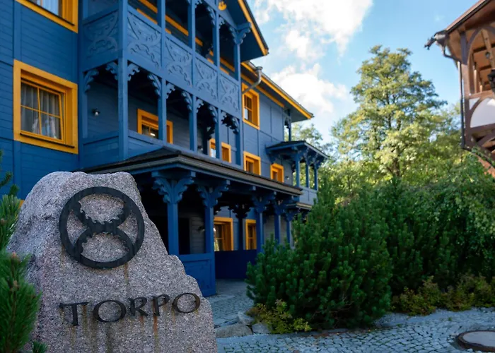 Dolina Wikingow 2-poziomowy W Norweskiej Dolinie Z Dwoma Balkonami I Dostepem Do Strefy Wellness