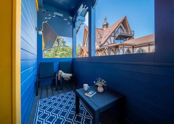 Dolina Wikingow 2-poziomowy W Norweskiej Dolinie Z Dwoma Balkonami I Dostepem Do Strefy Wellness Apartment